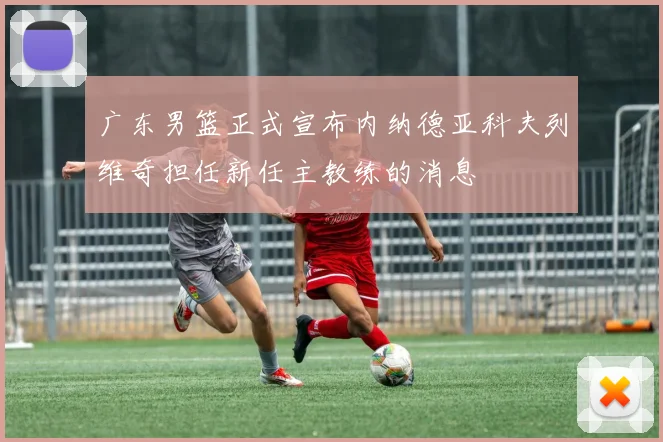 广东男篮正式宣布内纳德亚科夫列维奇担任新任主教练的消息